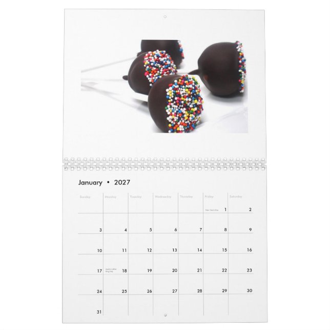 Calendrier Le 2010 le plus doux (Jan 2027)