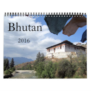 Calendrier le Bhutan 2016