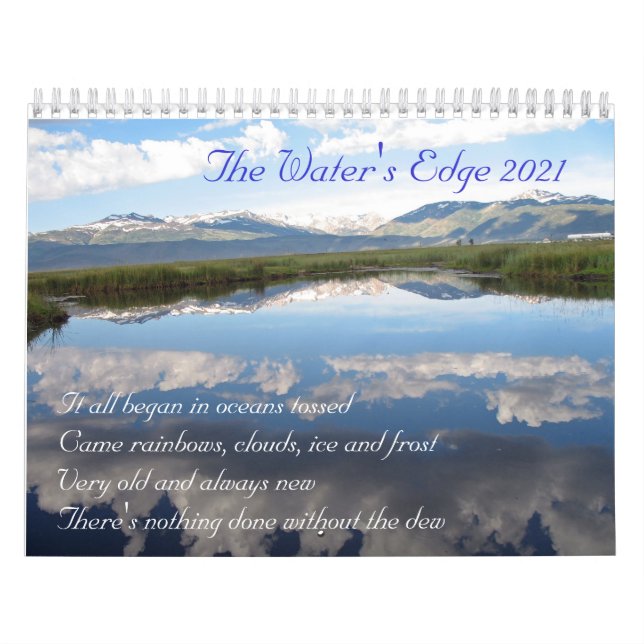 Calendrier Le bord de l'eau 2020 (Protection)