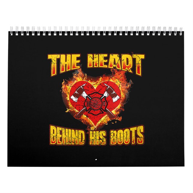 Calendrier Le Coeur Derrière Ses Bottes | Amateurs de pompier (Protection)
