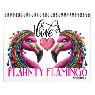 Calendrier Le Flamant rose Flaunty version 1