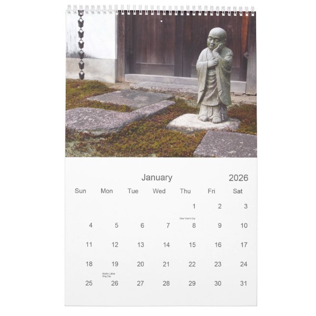Calendrier Le Japon dans les images 2012 (Jan 2026)