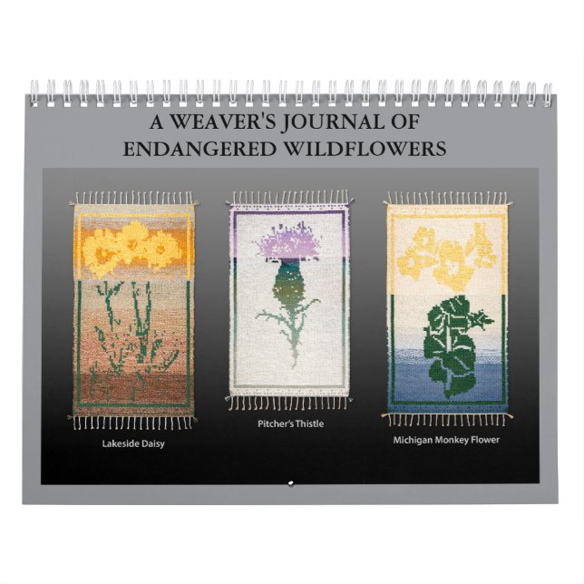 Calendrier Le Journal des Fleurs sauvages en voie de disparit (Protection)