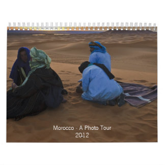 Calendrier Le Maroc - une visite de photo