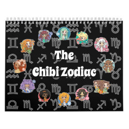 Calendrier Le zodiaque de Chibi