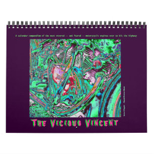 Calendrier L'édition Mk V ! Moteur de moto Vincent 2012