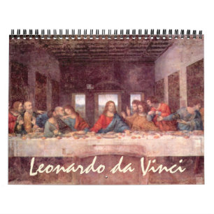 Calendrier Léonard de Vinci Art et croquis