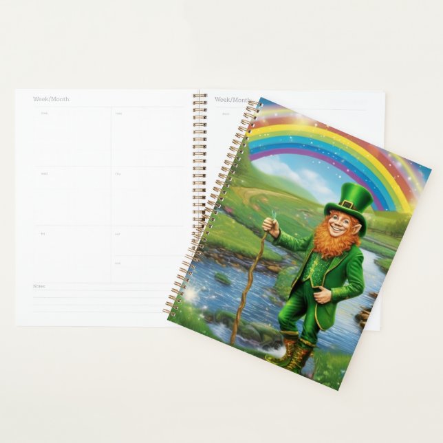 Calendrier Leprechaun (Devant avec enveloppe)