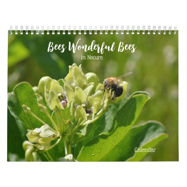 Calendrier Les abeilles Merveilleuses abeilles Dans Le Calend (Protection)