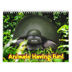 Calendrier " Les animaux s'amusent ! "Calendrier