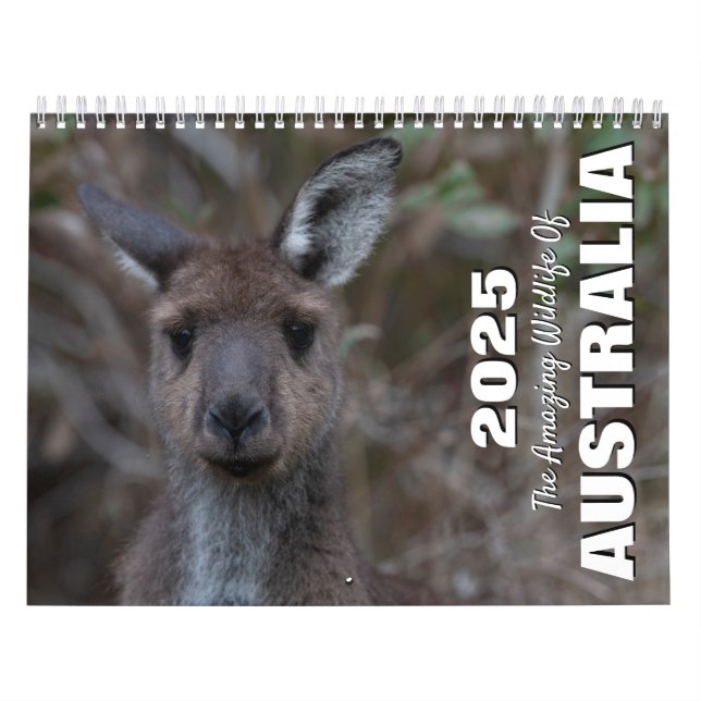 Calendrier Les animaux sauvages Extraordinaires d'Australie (Protection)