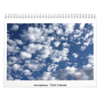 Calendrier Les atmosphères (calendrier 2010)