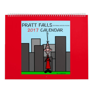 Calendrier Les automnes de Pratt comportant Chester agacent