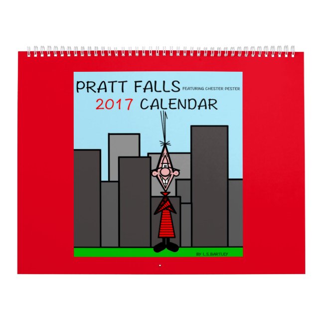 Calendrier Les automnes de Pratt comportant Chester agacent (Protection)