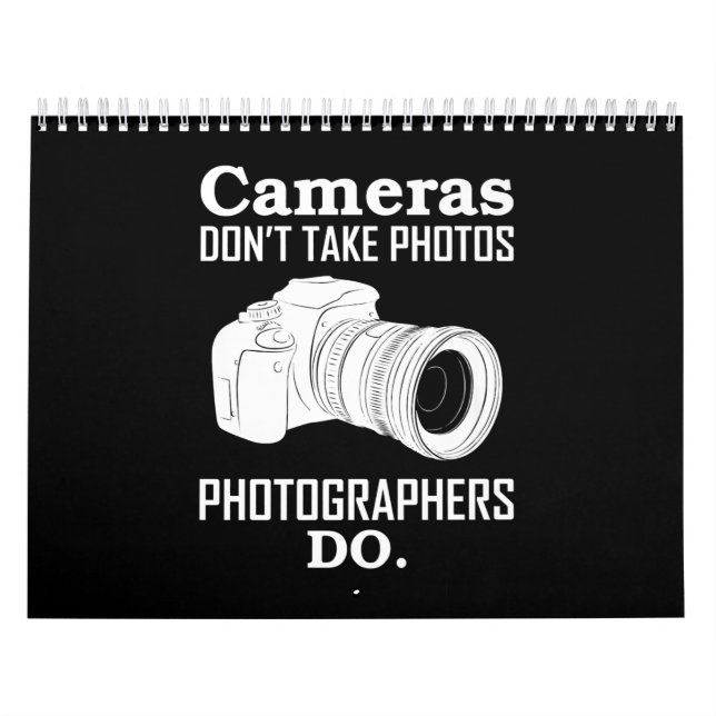 Calendrier Les caméras ne photographient pas la photographie (Protection)