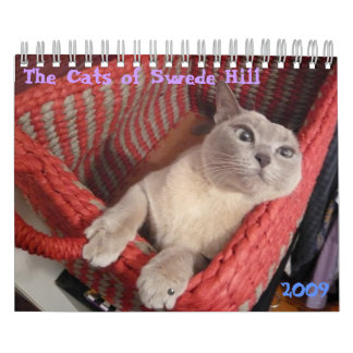 Calendrier Les chats de Swede Hill, 2009