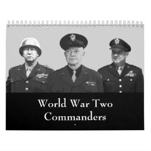 Calendrier Les Chefs alliés de 2ÈME GUERRE MONDIALE