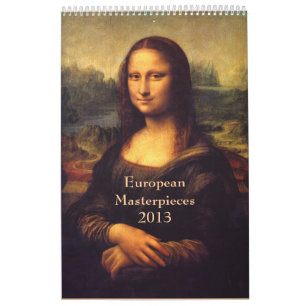 Calendrier Les chefs-d'oeuvre européens