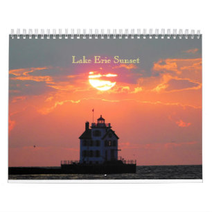 Calendrier Les couchers de soleil du lac Érié