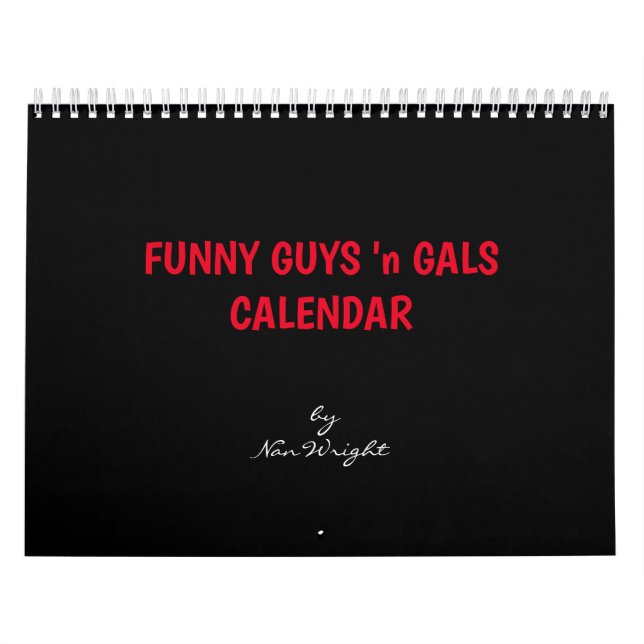 Calendrier Les gars et les filles amusants (Protection)