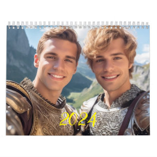 Calendrier Les hommes les plus romantiques 2024