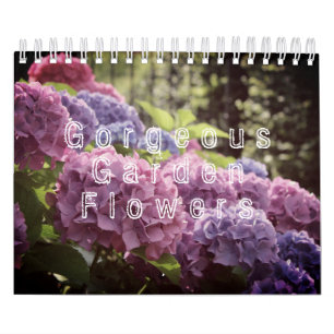 Calendrier Les magnifiques fleurs des jardins