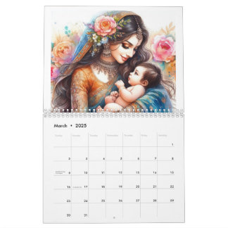 Calendrier Les mamans indiennes