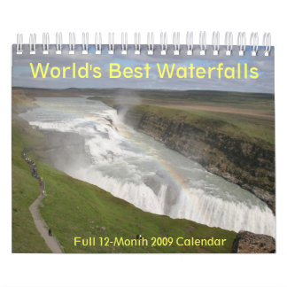 Calendrier Les meilleures cascades 2009 du monde classent 7"