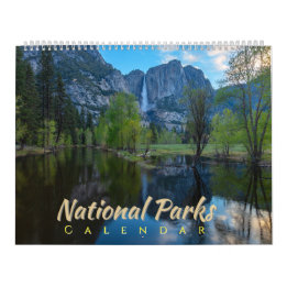 Calendrier Les parcs nationaux
