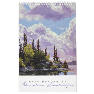 Calendrier Les paysages canadiens de Greg Hargarten