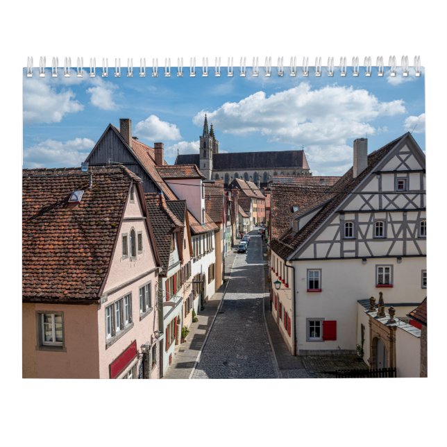 Calendrier Les paysages de Bavière (Dos)