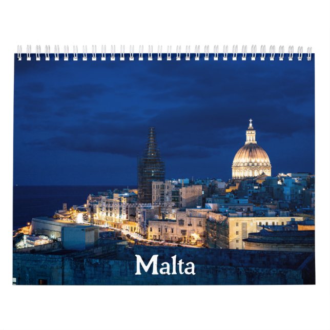 Calendrier Les paysages de Malte (Protection)