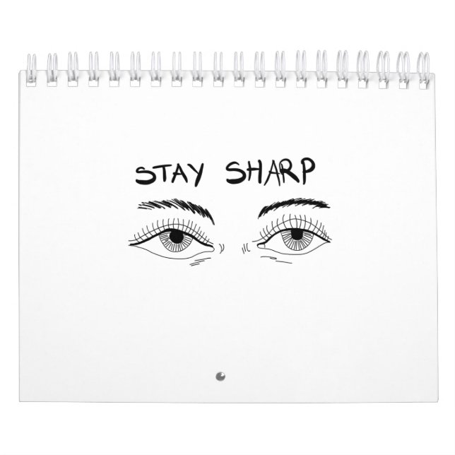 Calendrier Les yeux restent pointus (Protection)