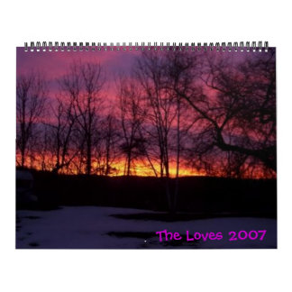 Calendrier Lever de soleil 05, les amours 2007 de Bayfield