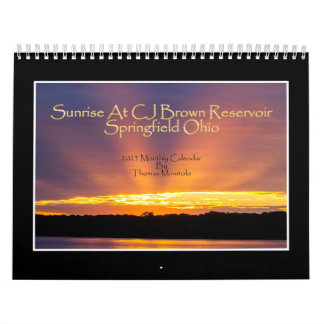 Calendrier Lever Du Soleil Au CJ Réservoir Brown 2023 Calendr