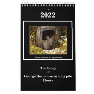 Calendrier L'histoire de George la souris dans une maison de 