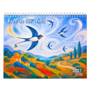 Calendrier Libre comme le vent