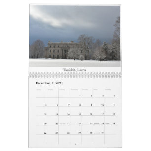 Calendrier Lieu d'intérêt dans la vallée de l'Hudson