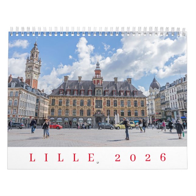 Calendrier Lille 2026 (Protection)