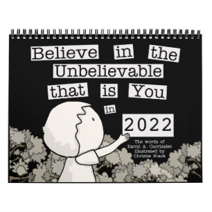 Calendrier Little Boy Arranges Words 2022 (Medium) Calendar