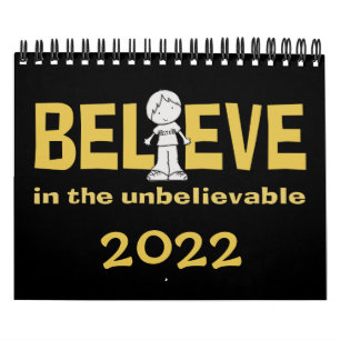 Calendrier Little Boy comme le "I" dans Believe 2022(small) C