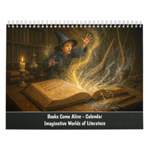 Calendrier Livres qui prennent vie – Littérature imaginative