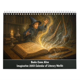 Calendrier Livres qui prennent vie – Littérature imaginative