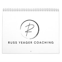 Logo de signature de coaching de Russ Yeager