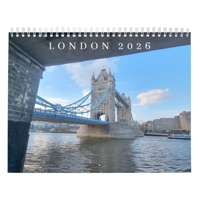 Calendrier London 2026 Calendar (Protection)