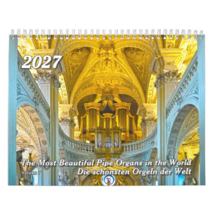 Calendrier L'orgue à tuyaux 2027