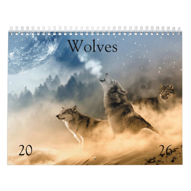 Calendrier Loups  (Protection)