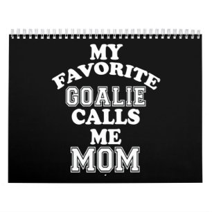 Calendrier Lover de hockey  Mon gardien préféré m'appelle 