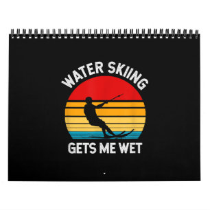 Calendrier Lover Le ski nautique amusant me réchauffe