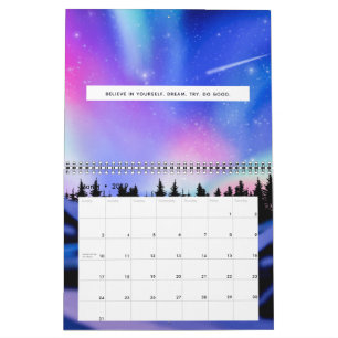Calendrier Lumières rêvées